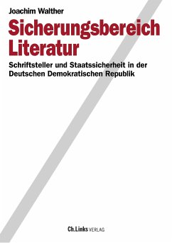 Sicherungsbereich Literatur (eBook, ePUB) - Walther, Joachim