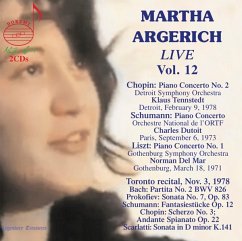 Martha Argerich: Live,Vol.12 - Argerich,Martha/Tennstedt/Dutoit/+