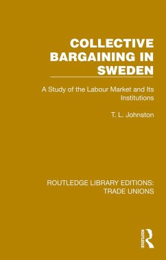 Cover Collective Bargaining in Sweden (eBook, ePUB)