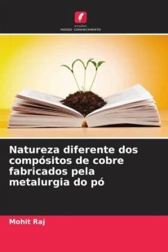 Cover Natureza diferente dos compósitos de cobre fabricados pela metalurgia do pó