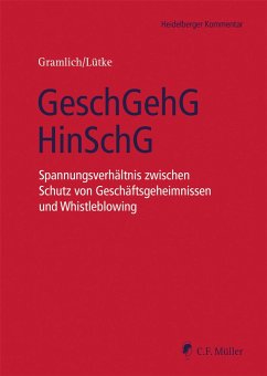 GeschGehG/HinSchG - Gramlich, Ludwig;Lütke, Hans-Josef