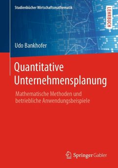 Quantitative Unternehmensplanung (eBook, PDF) - Bankhofer, Udo