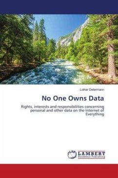 No One Owns Data - Determann, Lothar