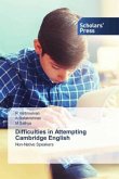 Difficulties in Attempting Cambridge English