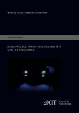 Ein Beitrag zum simulationsbasierten Test von Lichtfunktionen Ein Beitrag zum simulationsbasierten Test von Lichtfunktionen