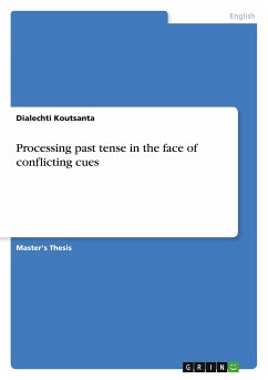 Processing past tense in the face of conflicting cues