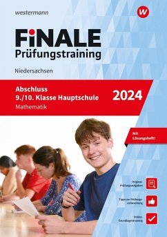 FiNALE Prüfungstraining Abschluss 9./10. Klasse Hauptschule Niedersachsen. Mathematik 2024 - Humpert , Bernhard;Lenze , Martina;Liebau , Bernd