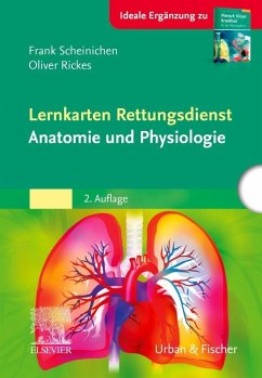 Lernkarten Rettungsdienst - Anatomie und Physiologie - Scheinichen, Frank;Rickes, Oliver