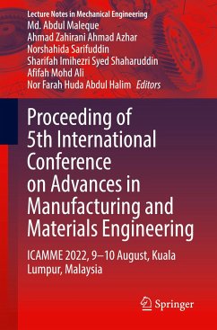 Proceeding of 5th International Conference on Advances in Manufacturing and Materials Engineering