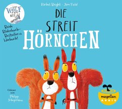 Die Streithörnchen / Kleiner Wolf in weiter Welt (Audio-CD) - Bright, Rachel