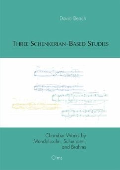 Three Schenkerian-Based Studies - Beach, David