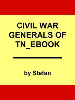 Cover Civil War Generals of Tennessee (eBook, ePUB)