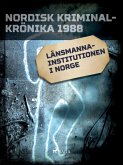 Länsmannainstitutionen i Norge (eBook, ePUB)