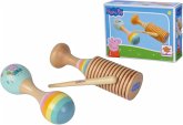 Peppa Pig Maraca und Ratsche Set