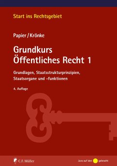 Grundkurs Öffentliches Recht 1 (eBook, ePUB) - Papier, Hans-Jürgen; Krönke, Christoph