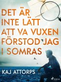 Det är inte lätt att va vuxen, förstod jag i somras (eBook, ePUB)