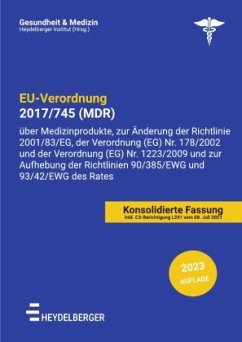 EU-VERORDNUNG 2017/745 (MDR) - Institut, Heydelberger