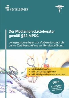 Der Medizinprodukteberater gemäß §83 MPDG - Institut, Heydelberger