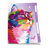 Trötsch Hausaufgabenheft für Schlaue Color Cat