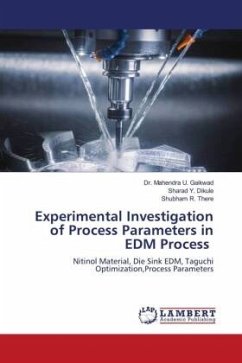 Experimental Investigation of Process Parameters in EDM Process