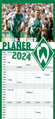 grün-weißer Planer 2024 - Carl Schünemann Verlag