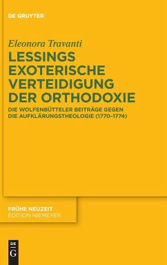 Cover Lessings exoterische Verteidigung der Orthodoxie