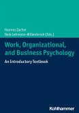 Work, Organizational, and Business Psychology (eBook, ePUB)