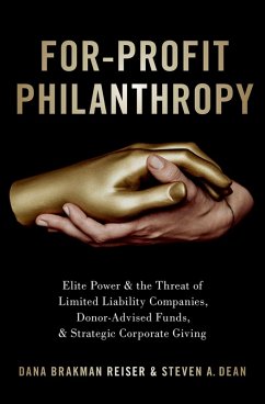 For-Profit Philanthropy (eBook, ePUB) - Brakman Reiser, Dana; Dean, Steven A.
