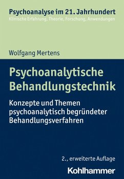 Psychoanalytische Behandlungstechnik (eBook, PDF) - Mertens, Wolfgang