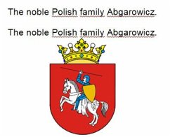 The noble Polish family Abgarowicz. Die adlige polnische Familie Abgarowicz. (eBook, ePUB) The noble Polish family Abgarowicz. Die adlige polnische Familie Abgarowicz. (eBook, ePUB)