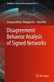 Disagreement Behavior Analysis of Signed Networks (eBook, PDF)