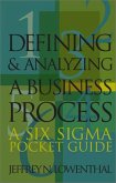 Defining and Analyzing a Business Process (eBook, PDF)