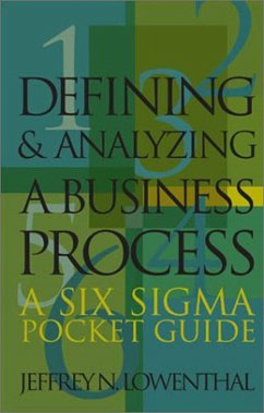 Defining and Analyzing a Business Process (eBook, PDF) - Lowenthal, Jeffrey N.
