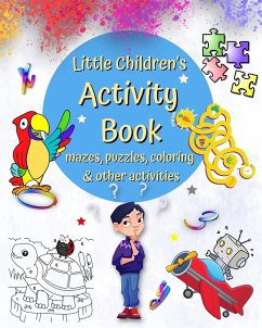 Little Children's Activity Book mazes, puzzles, coloring and other activities - Bee, Edena