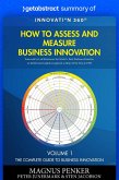 Summary of How to Assess and Measure Business Innovation by Magnus Penker, Sten Jacobson and Peter Junermark (eBook, ePUB)