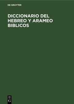 Cover Diccionario del hebreo y arameo Biblicos (eBook, PDF)
