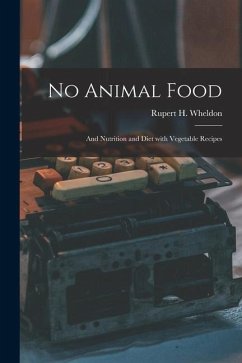 No Animal Food - Wheldon, Rupert H
