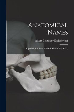 Anatomical Names: Especially the Basle Nomina Anatomica ( Anatomical Names: Especially the Basle Nomina Anatomica (