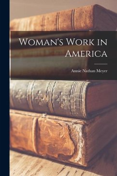 Cover Woman's Work in America