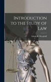 Introduction to the Study of Law
