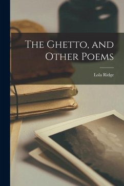 Cover The Ghetto, and Other Poems