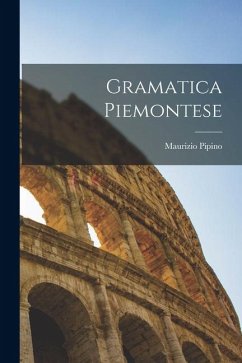 Cover Gramatica Piemontese