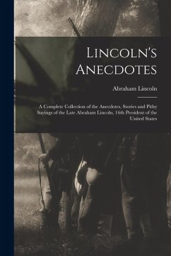 Cover Lincoln's Anecdotes