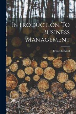 Cover Introduction To Business Management