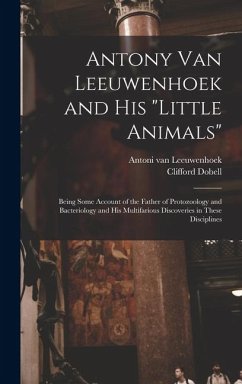 Cover Antony van Leeuwenhoek and his 