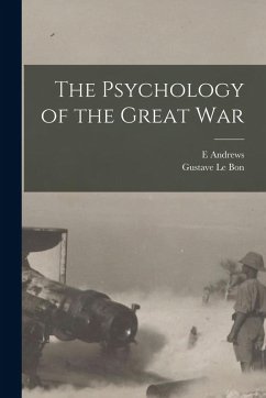 Cover The Psychology of the Great War