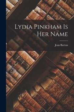 Cover Lydia Pinkham is Her Name