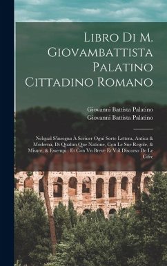 Cover Libro di M. Giovambattista Palatino cittadino romano