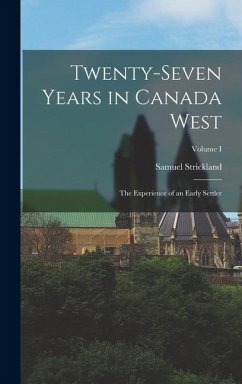 Cover Twenty-Seven Years in Canada West