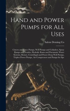Hand and Power Pumps for all Uses; Cistern and Force Pumps, Well Pumps and Cylinders, Spray Pumps and Nozzles, Hydralic Rams and Pneumatic Water Syste - Deming Co, Salem